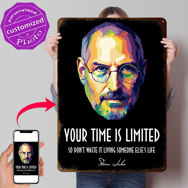 Affiche Murale Métallique Text - Home Decor Jobs avis et prix
