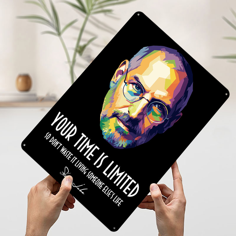 Affiche Murale Métallique Text - Home Decor Jobs avis et prix