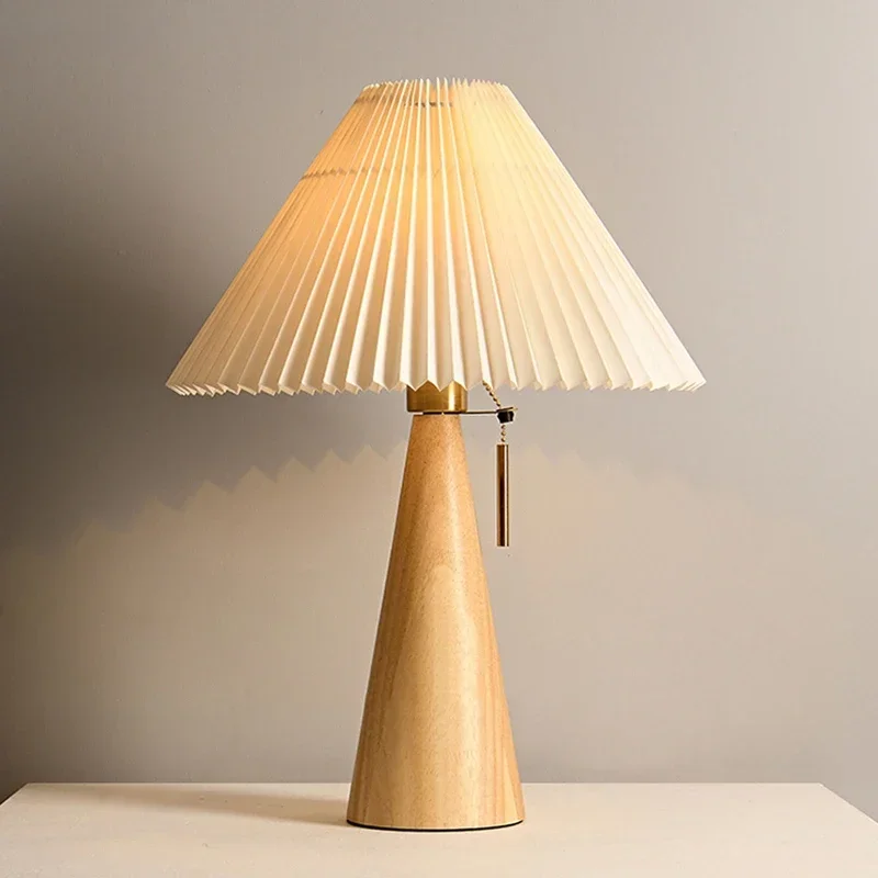 Lampe de table plissée rétro,  - Home Decor Light avis et prix