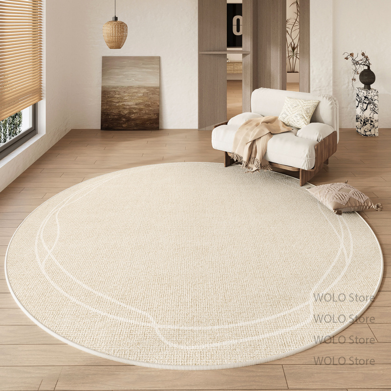 Tapis rond de style crème IG p - Home Decor Ig avis et prix
